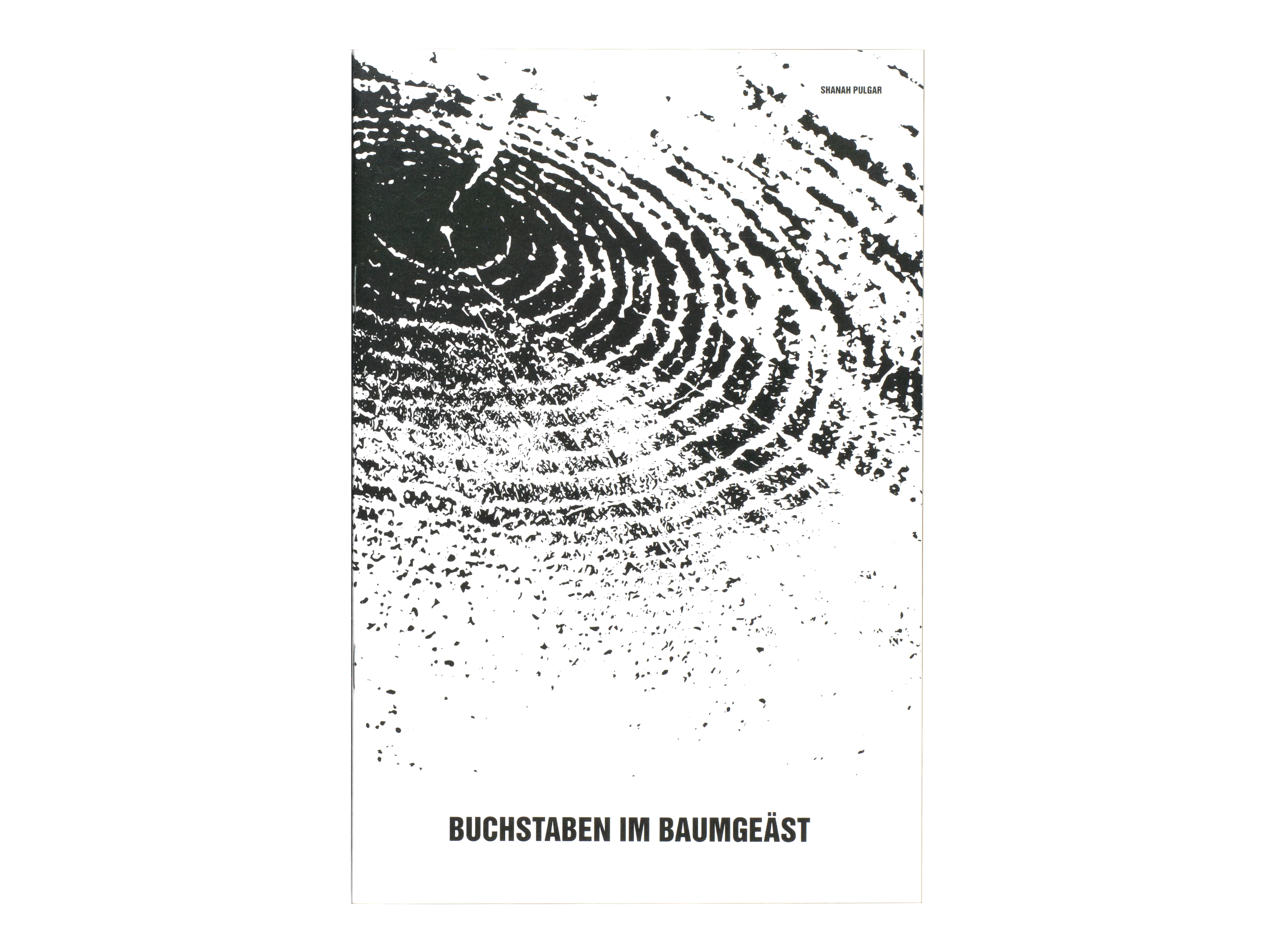 Buchstaben im Baumgeäst – Cover