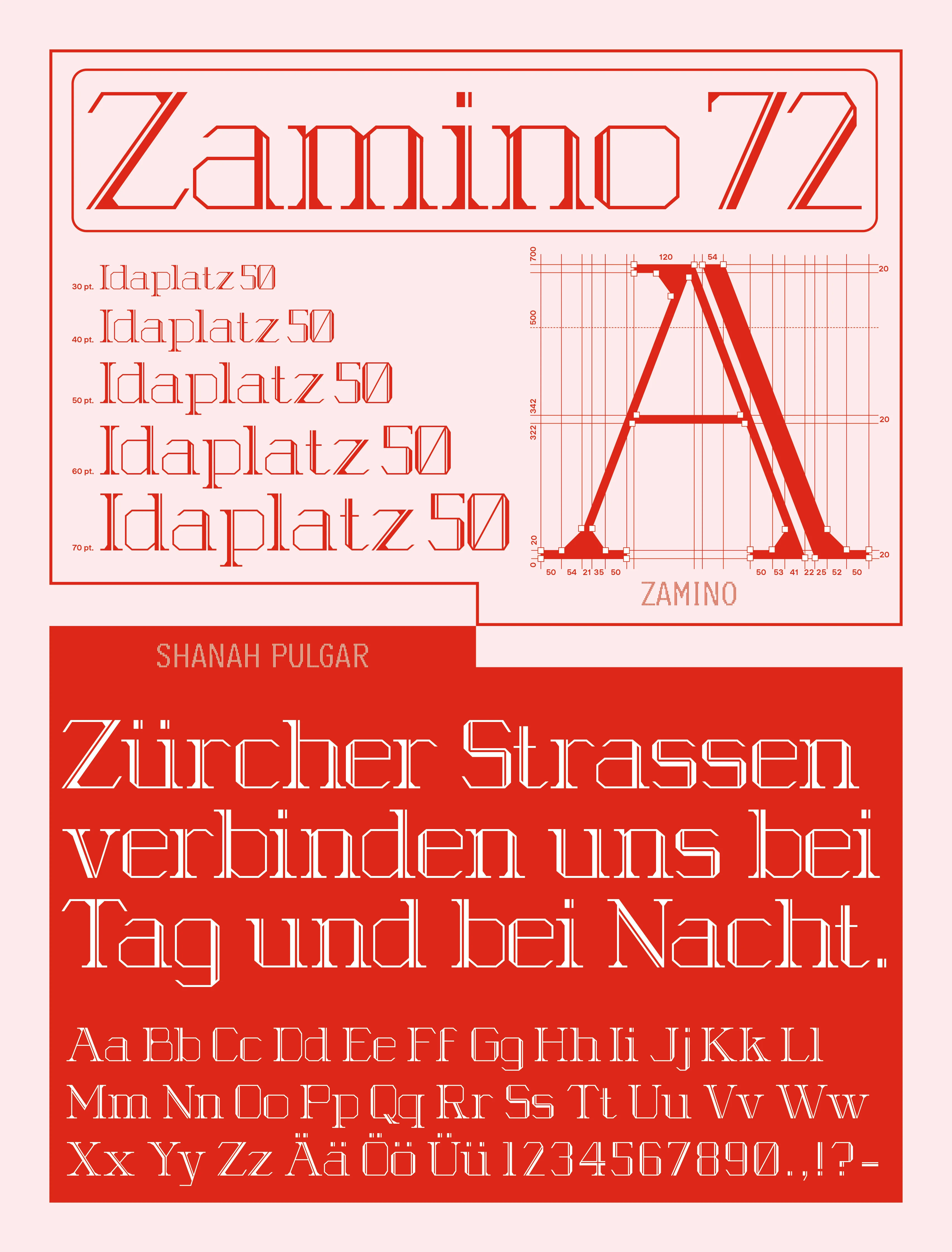 Zamino 72 – Poster